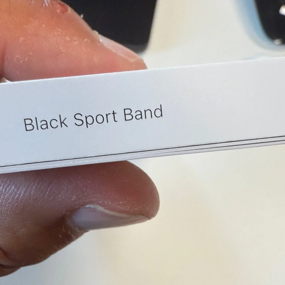 Apple Midnight Black Smartwatch Band